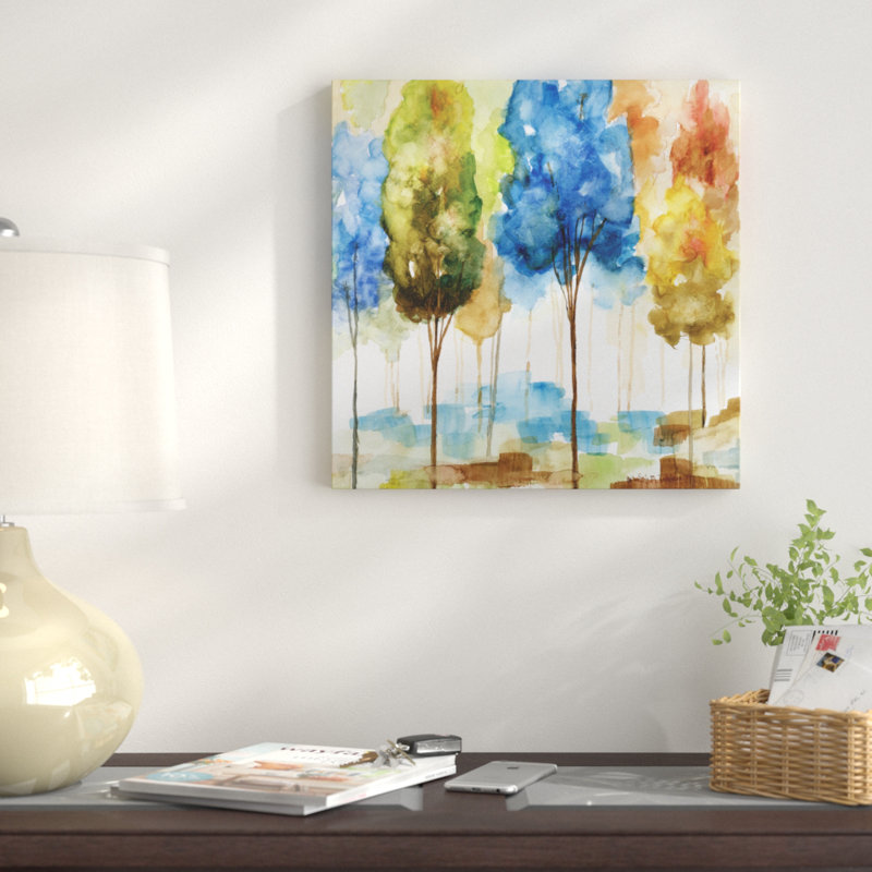 Magical Forest Il - reproduction sur toile, H 16 po x l 16 po x P 1,5 po