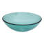 Lavabo vasque en verre 16-1 / 2 "avec drain chromé