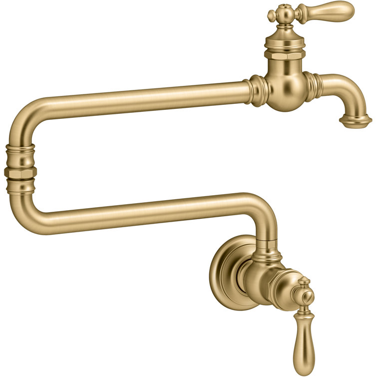 Artifacts® Single-Hole Wall-Mount Pot Filler