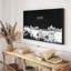 «Rome Skyline BW»-329557436