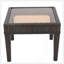 Table d'appoint d'extérieur en osier, table d'appoint, multicolore brun-275974760