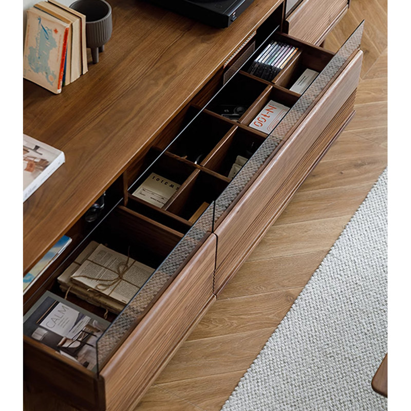 Crédence de rangement en bois massif