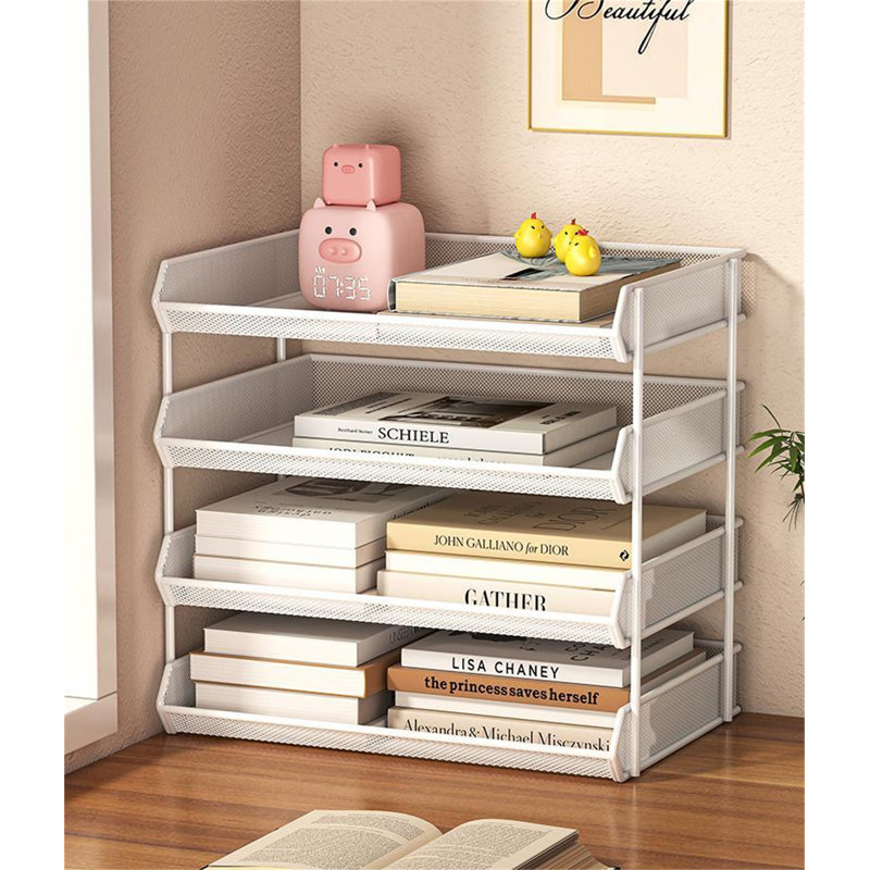 Organisateur de bureau Vani, Blanc