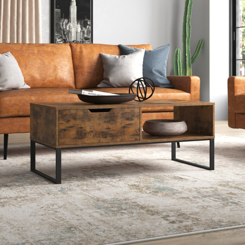 Sled Coffee Table with Storage