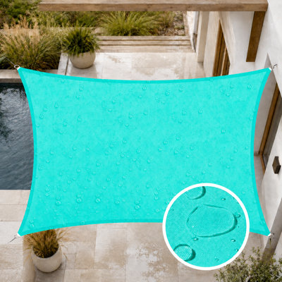 Waterproof 9.5' x 9.5' Square Shade Sail