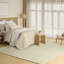 Tapis d'intérieur contemporain vert clair DKNY Pure Grids-108845838