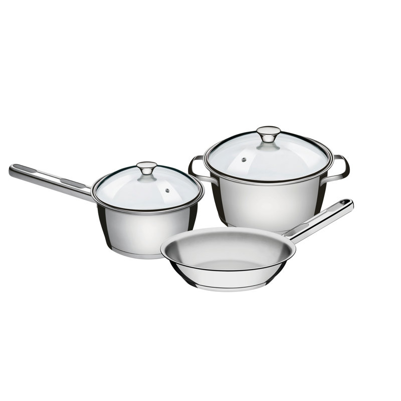 5 - Piece Stainless Steel Cookware Set