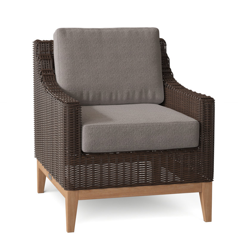 Frances Outdoor Lounge Chair, Ash, Frances Black