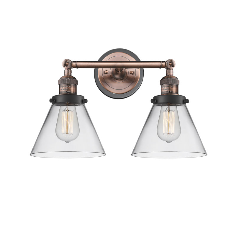 Angelos 2 - Light Dimmable Vanity Light, Clear