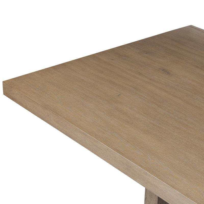 Matthes Dining Table, Rustic Gray
