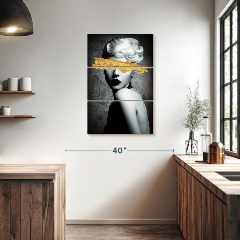 Coup de pinceau Leisha, H 38 po x l 24 po