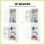 Grande armoire de rangement pour salle de bain avec 2 portes réglables Roomfitter