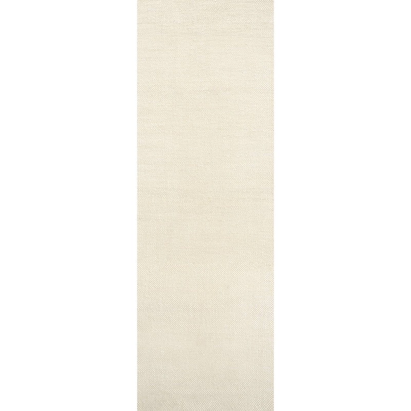 Textures Wool Area Rug in Ivory, Rectangle 5' x 8'