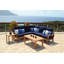 Newport 48" Teak Outdoor Rectangle Coffee Table