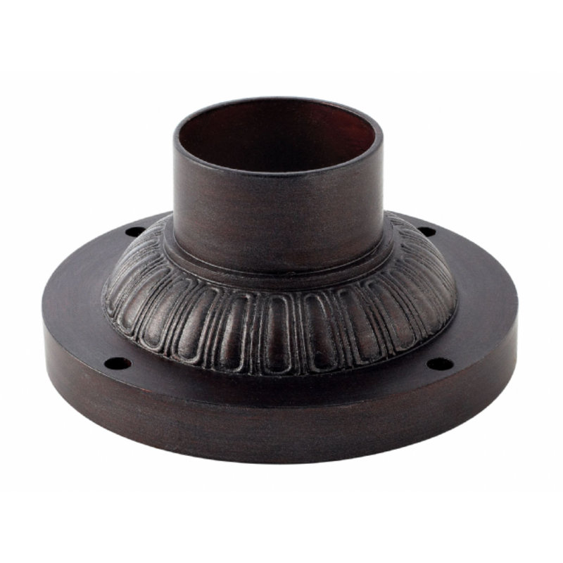 Pier Mounts 2" H Pier Mount Base, Victorian Bronze
