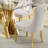 6 - Person Glass Top Double Pedestal Dining Set-1349545751-1349545744