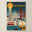 «Travel 122» par Lantern Press - impression sur toile tendue-21936219