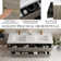72" Freestanding Double Bathroom Vanity Modern Style Vanity with Integrated Solid Surface Countertop and 2 Sinks, 4 Soft Close Drawers