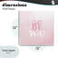 Plaque murale féminine «Be You Pastel», design par Kim Allen