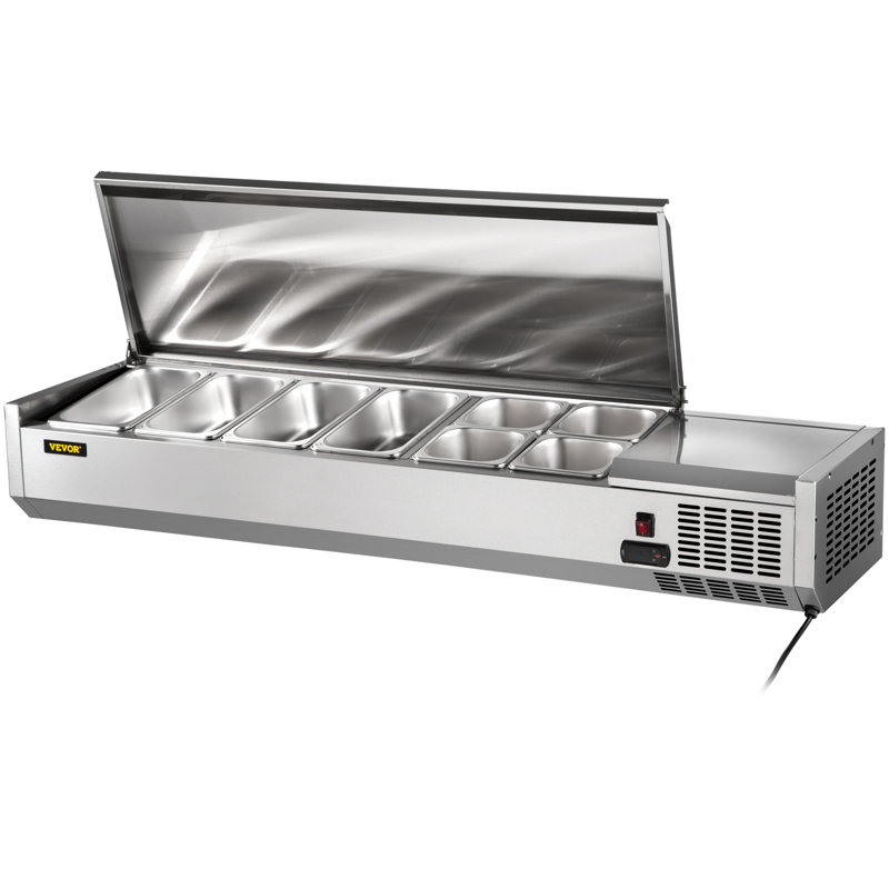 VEVOR 0.65 Cubic Feet Refrigerated Display Case - 59''