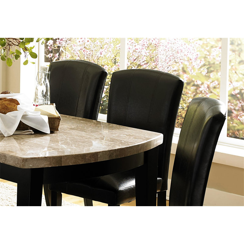 Table de salle à manger en bois véritable Frash