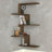 Modern Wall Shelf, Walnut Color, 20.3 x 42.9 x 11.6 Inches | 100% Melamine Coated Particle Board, Thickness: 0.7 Inches | Adjustable & Wall-Mounted Design, Perfect for Living Room & Office Storage, Stylish & Functional-2039645276-2128191941