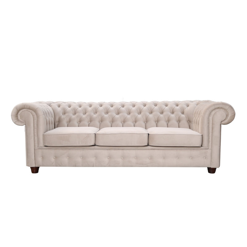 Yanley 3 Seater Sofa, Beige