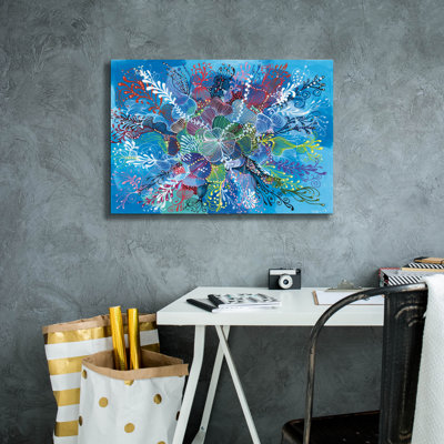 " Epic Graffiti 'Expand2 By Noemi Ibarz, Canvas Wall Art " by Noemi Ibarz