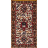 Nazmiyal Collection Vintage Silk Animalia Caucasian Soumak Rug 3ft 8in X 6ft 4in