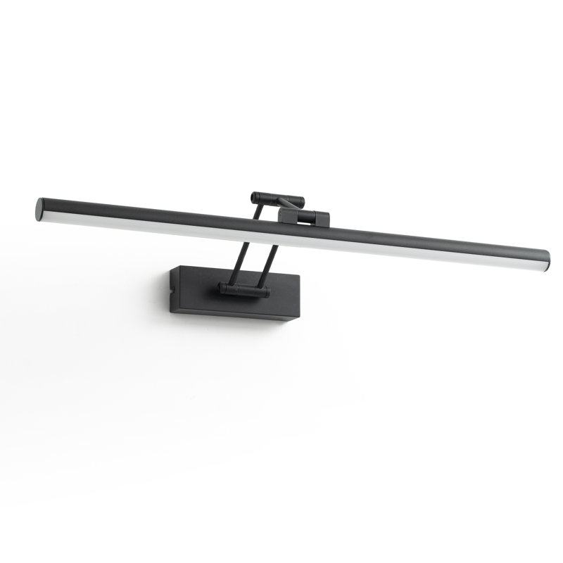 Dimmable LED Bath Bar, Matte Black