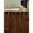 Double Door Log Accent Cabinet
