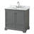 Deborah 36'' Single Bathroom Vanity with Marble Top-40065110-61126636