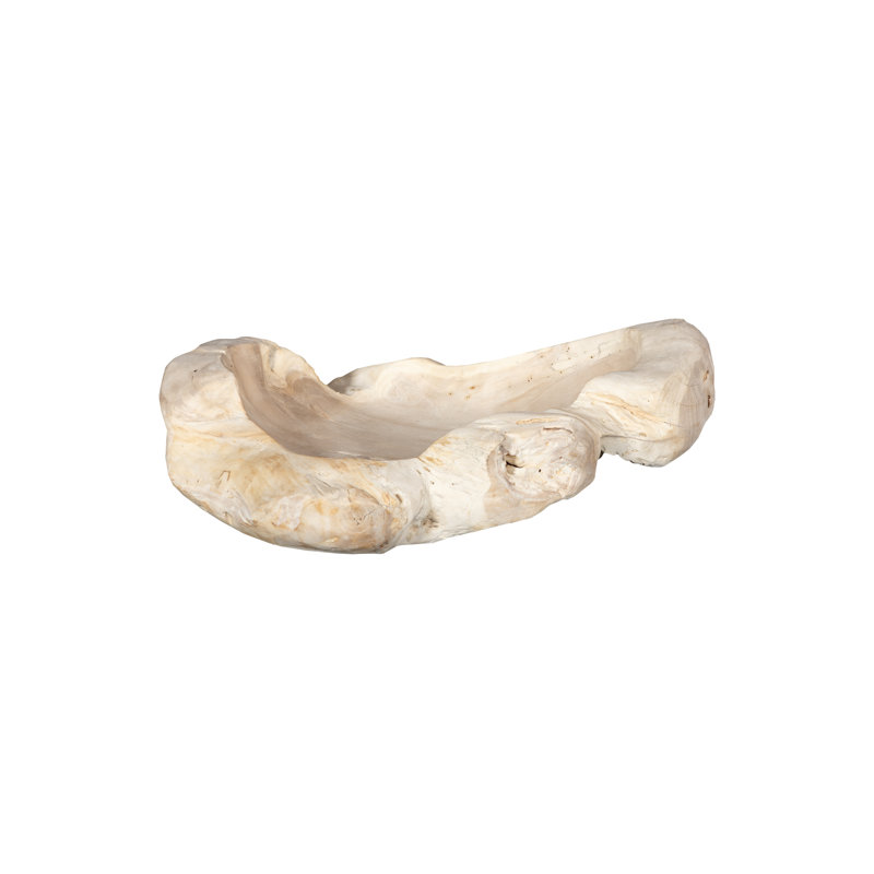 Wood Bowl, Bleached