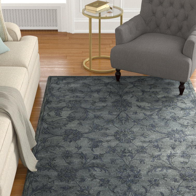 Dunbar Hand Tufted Wool Floral Rug