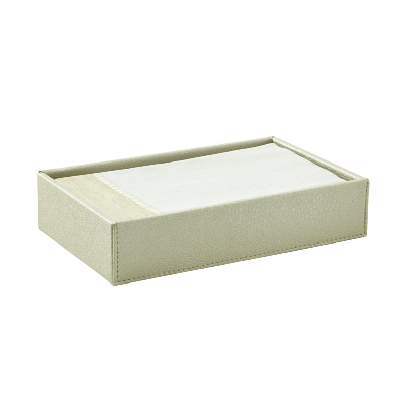 Shagreen Guest Towel Holder, Ivory