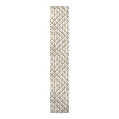 Aidas Rectangle Geometric Polyester Table Runner