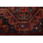 Tapis bleu marine Teimani 4 pi 4 po x 7 pi 9 po
