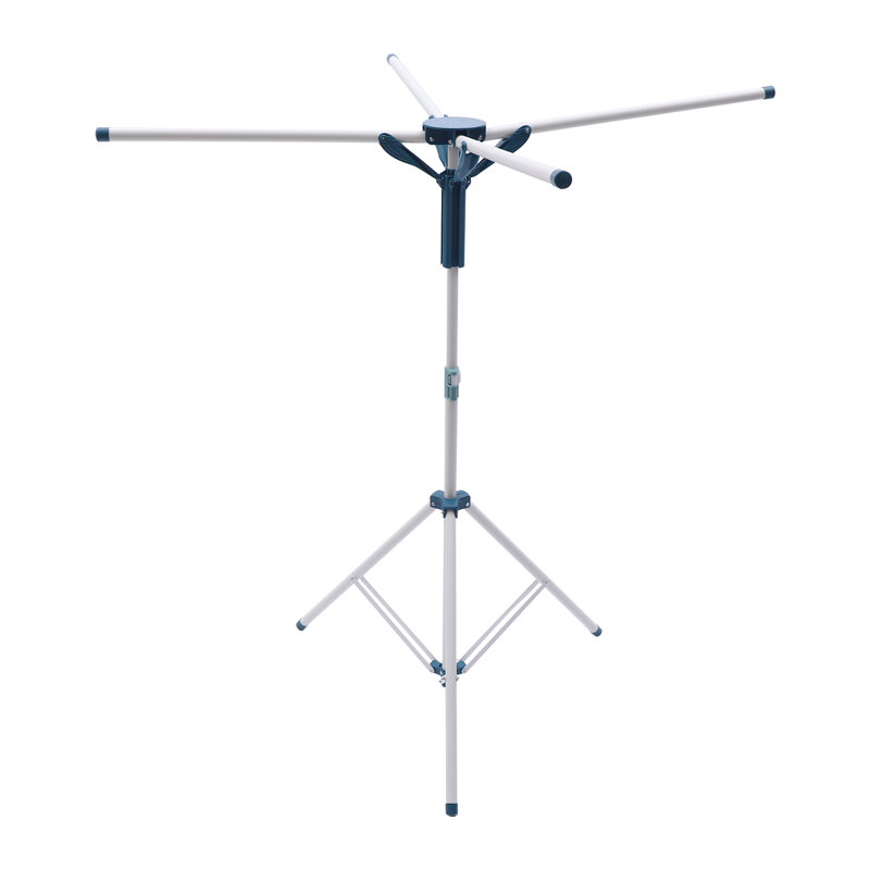 Doi Metal Adjustable Height Foldable Tripod Drying Rack