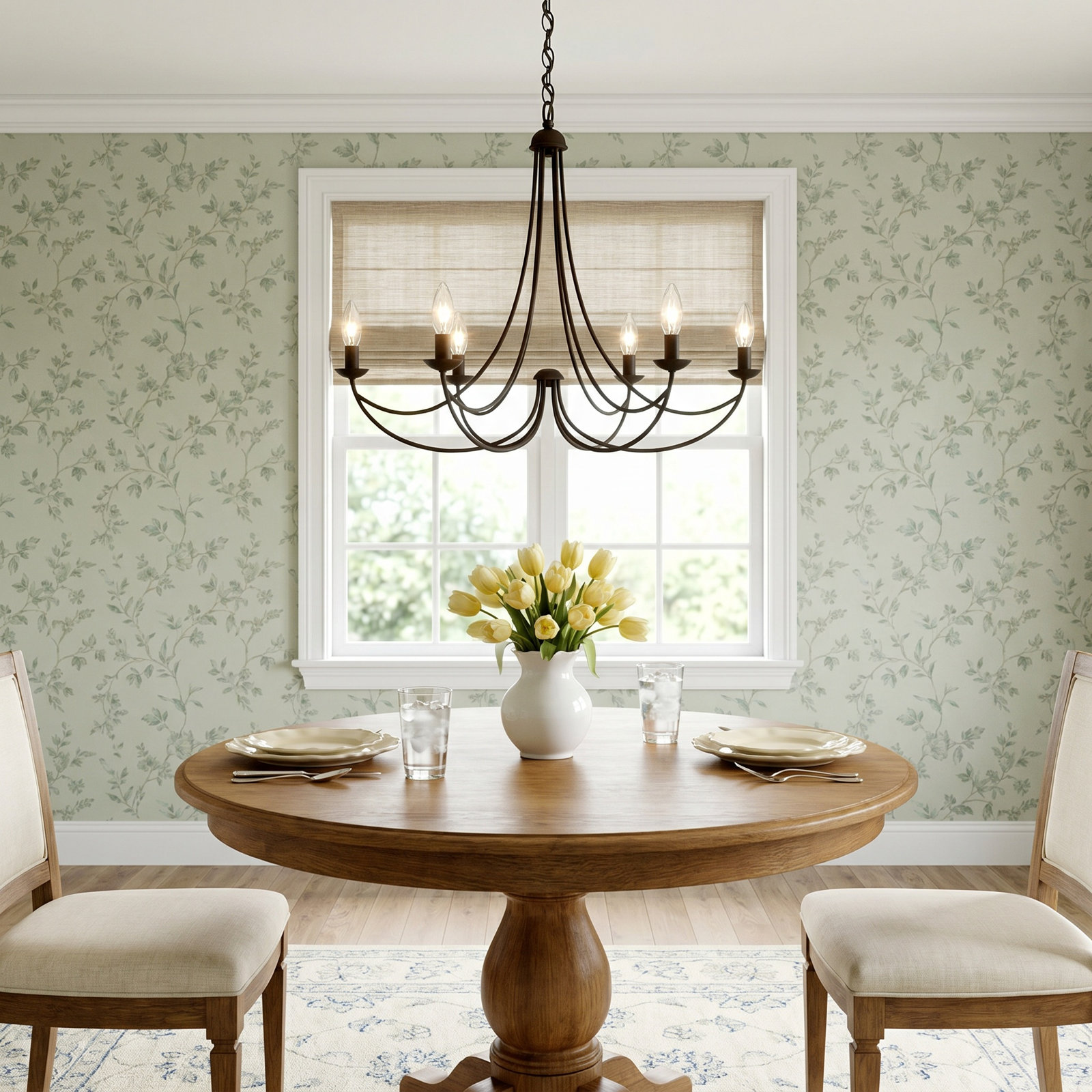 Chandelier, 6 Light