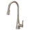 Sinema High Arc Pull Down Single Handle Kitchen Faucet with Power Boost and Reflex