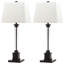 Ensemble de lampes de table 30,5 "