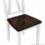 Ensemble de table de salle à manger en bois 6 pièces avec long banc et 4 chaises de style campagnard-898415661
