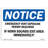 OSHA Notice - Emergency Venting Exposure Permit Required Sign | Heavy Duty