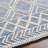 Geometric Flatweave Recycled P.E.T. Area Rug in Blue-444730799