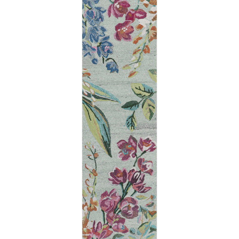 Chelsea Hand-Tufted Recycled Polyester Indoor/Outdoor Area Rug, Runner 2'6" x 8'
