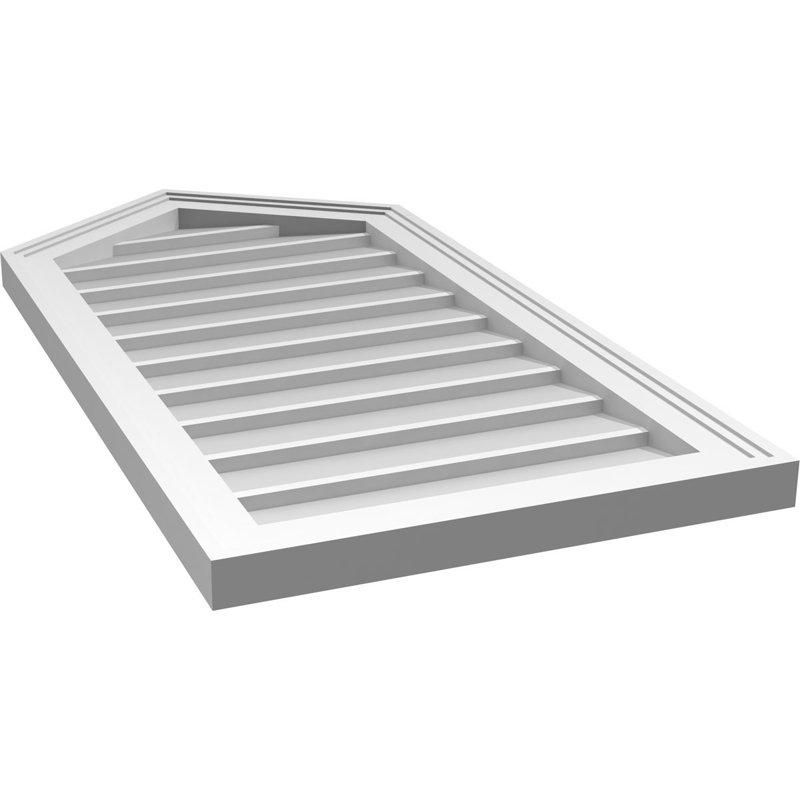Ventilateur à pignon en uréthane non-fonctionnel Signature, H 36 po x l 18 po x P 1,5 po