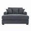 Chaise longue surdimensionnée avec station de charge et porte-gobelets-2068949869