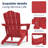Wolak Foldable Outdoor Adirondack Chair-1929874175