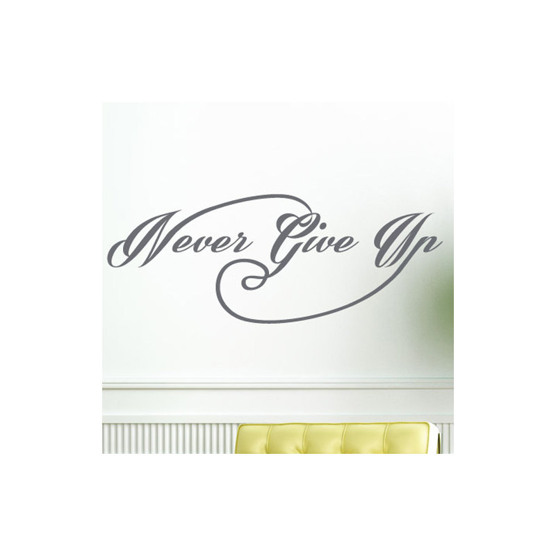 Non-Wall Damaging Wall Decal, Large, Grey