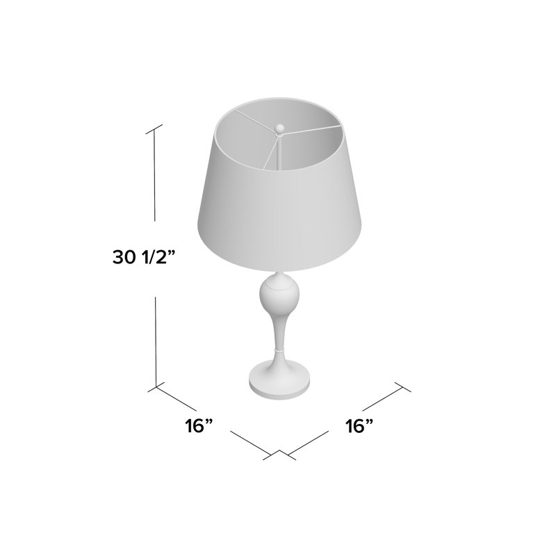 Lampe de table 30,5 po